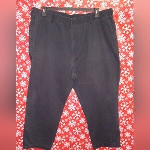 Brand HB Men's Classic Black Corduroy Pants Size 3X ( USED)